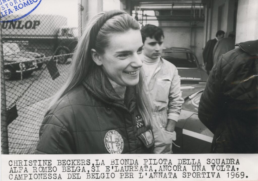 Christine Beckers, 1969.