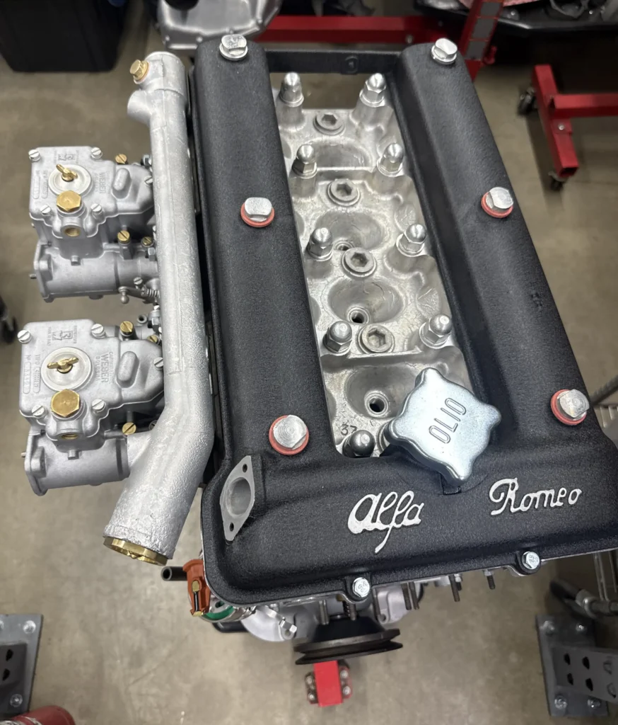 Alfa Romeo Spider engine block